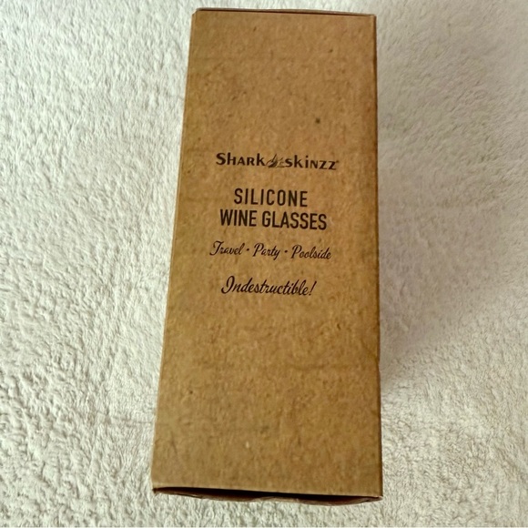 Colorful Silicone 12oz Wine Glasses Set of 4 - Picture 2 of 6